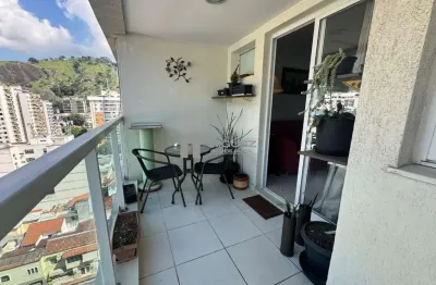 Morar bem é morar aqui! apartamento a venda na rua general espírito santo cardoso, tijuca, com varanda, sala, 3 quartos (1 suite) e 1 vaga de garagem. a apenas 300m da praça dos cavalinhos, oferece co
