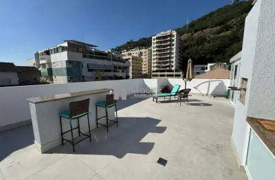 Cobertura de alto padrão à venda na tijuca! com 5 quartos (3 suítes), terraço panorâmico, 5 vagas na escritura e painéis solares, está próxima ao largo da segunda feira e metrô são francisco xavier. l