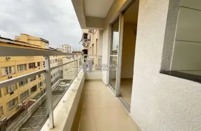 Apartamento à venda na rua barão de itapagipe com varanda, 2 quartos (1 suíte), banheiro social, cozinha, área de serviço e 1 vaga de garagem. prédio com infraestrutura completa.