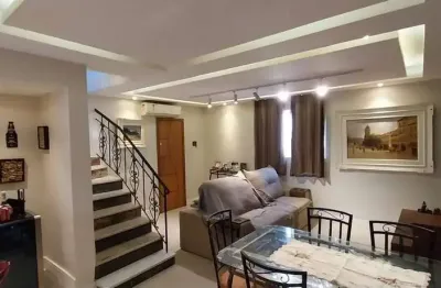 Casa duplex de vila à venda. rua barão de itapagipe, tijuca. 3 quartos sendo 2 suítes e vaga. código 22730