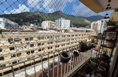 Apartamento a venda na tijuca, rua alexandre gusmão, com 103m², 3 quartos, sendo 1 suíte, infraestrutura, 2 vagas escrituradas, próximo ao metrô da praça sans peña.