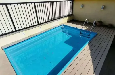 Cobertura à venda, rua maria amália, tijuca. 3 quartos suítes, terraço com piscina e 2 vagas! código 22854