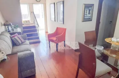 Código 2250 - cobertura com 3 quartos, vaga, tijuca - rio de janeiro