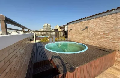 Cobertura à venda. rua marques de valença, com 4 quartos, suite, 2 vagas, àrea gurmet, com 230m². com piscina e churrasqueira