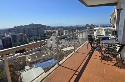 Apartamento a venda, rua dona zulmira - tijuca. varanda, vista livre, 3 quartos, 1 suíte, 2 vagas na escritura. 140 m². condominio com infra completa.