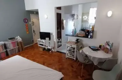 Exclusividade, apartamento à venda, sala e quarto. rua dr. otavio kelly, tijuca. código 23377