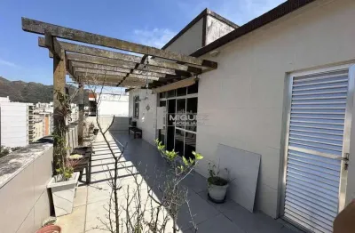 Na rua visconde de santa isabel, cobertura à venda com excelente planta: sala em 2 ambientes, 3 quartos (1 suíte), varandão, terraço e vaga. ideal para quem busca conforto e localização.