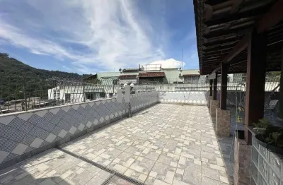 Cobertura duplex à venda rua conde de bonfim salão 3 quartos sendo 1 suíte - 166m² 2 vaga garagem. prédio com infraestrutura total.