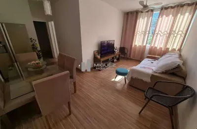 Vendo apartamento na rua são miguel - tijuca.  imóvel possui 2 quartos, 1 suíte e vaga na garagem
