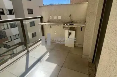 Apartamento à venda com varanda gourmet, 2 quartos com suíte, vaga em prédio com infraestrutura