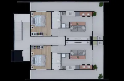 Apartamento com 1 quarto à venda na Francisco Schimdt, 589, Gravata, Navegantes