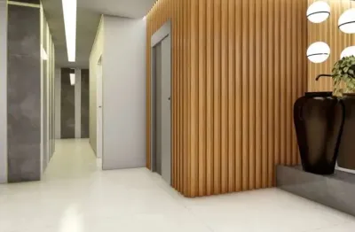 Apartamentos com 02 dormitórios sendo 01 suite e garagem coberta