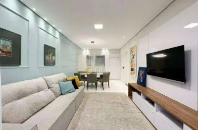 Apartamento com 3 dormitórios à venda, 110 m² - barranco - taubaté/sp