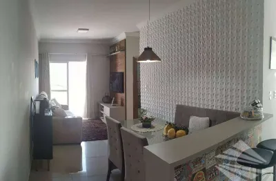 Apartamento com 2 dormitórios à venda, 54m² - monte belo - taubaté/sp