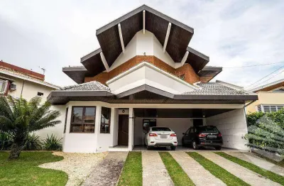Sobrado com 5 dormitórios à venda, 301 m² - condomínio portal do sol - tremembé/sp