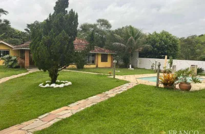 Chácara com 7 dormitórios à venda, 24.200 m² - poço grande - tremembé/sp