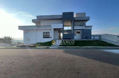 Sobrado de alto padrão com 6 suítes, à venda, 2.078,70m² - condomínio são felix do cataguá - taubaté/sp