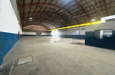 Galpão comercial para locação, 2.070 m² - pinhão - taubaté/sp