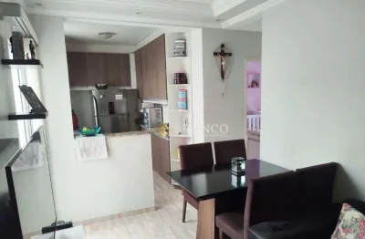 Apartamento com 2 dormitórios à venda, 46 m² - parque senhor do bonfim - taubaté/sp