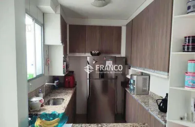 Apartamento com 2 dormitórios à venda, 46 m² - parque senhor do bonfim - taubaté/sp