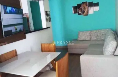 Apartamento com 2 dormitórios à venda, 47 m² - esplanada independência - taubaté/sp