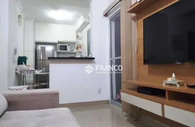 Apartamento com 2 dormitórios à venda, 54 m² - parque senhor do bonfim - taubaté/sp