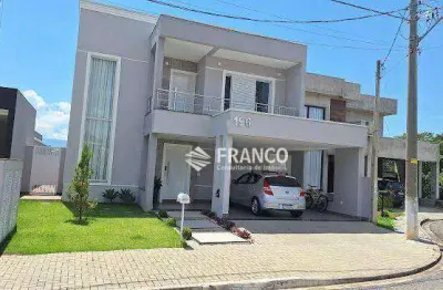Sobrado com 3 dormitórios à venda, 249 m² - condomínio parque das araucárias - tremembé/sp