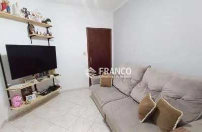 Casa com 2 dormitórios à venda, 93 m² - residencial santa inês - taubaté/sp