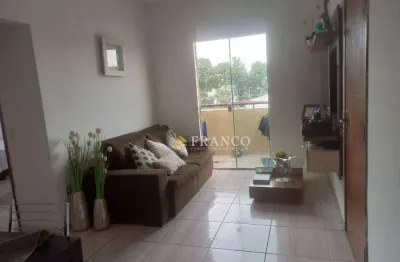 Apartamento com 2 dormitórios à venda, 57 m² - jardim ana emilia - taubaté/sp