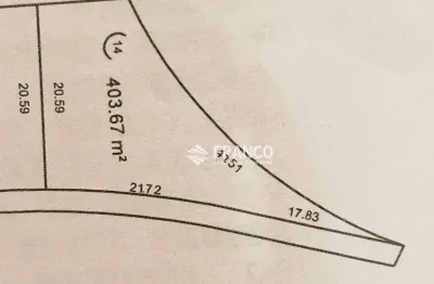 Terreno em condomínio fechado à venda na Avenida Virgilio Cardoso Pinna, Piracangaguá, Taubaté