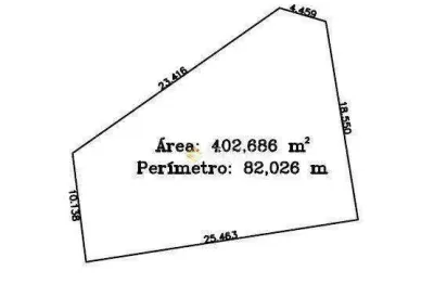 Incrível terreno à venda, 402,68m² por r$ 500.000 - jardim das nações - taubaté/sp