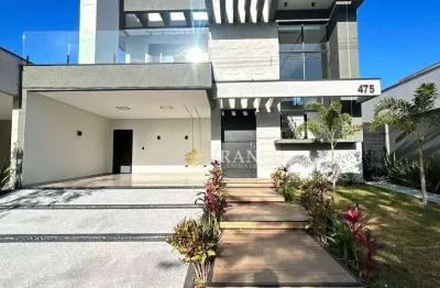Sobrado com 4 dormitórios à venda, 260 m² - condomínio ouro ville - taubaté/sp