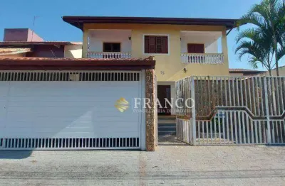 Sobrado com 5 dormitórios à venda, 260 m² - campos elíseos - taubaté/sp
