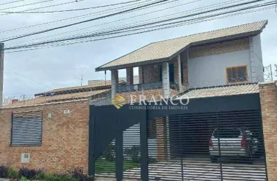 Sobrado com 4 dormitórios à venda, 199 m² - residencial portal da mantiqueira - taubaté/sp