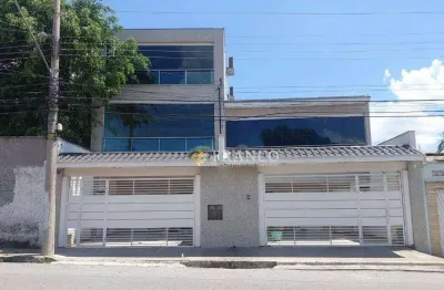 Sobrado para alugar, 400 m² por r$ 12.000,00/mês - jardim santa clara - taubaté/sp