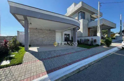 Casa com 3 dormitórios à venda, 160 m² - residencial barão de tremembé - tremembé/sp