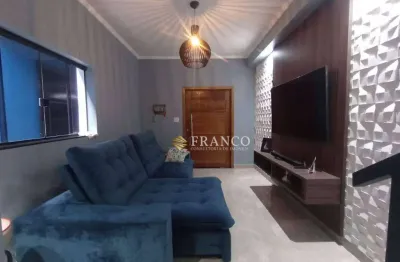 Sobrado à venda, 125 m² por r$ 550.000,00 - chácaras reunidas brasil - taubaté/sp