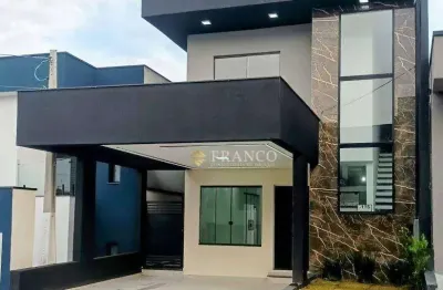 Sobrado com 3 dormitórios à venda, 169 m² - condomínio recanto tropical - taubaté/sp