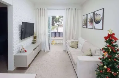 Apartamento com 2 dormitórios à venda, 55 m² - parque senhor do bonfim - taubaté/sp