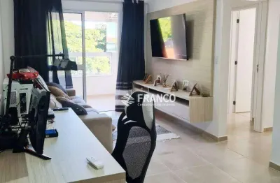 Apartamento com 2 dormitórios à venda, 74,54m² - centro - taubaté/sp