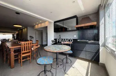 Apartamento com 3 dormitórios à venda, 104 m² - vila jaboticabeira - taubaté/sp