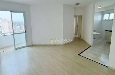 Apartamento com 2 dormitórios à venda, 63 m² - barranco - taubaté/sp
