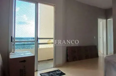 Apartamento com 2 dormitórios à venda, 63 m² - parque senhor do bonfim - taubaté/sp