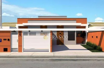 Casa com 3 dormitórios à venda, 69,96m² - jardim continental 2 - taubaté/sp