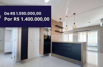 Apartamento com 4 dormitórios à venda, 166 m² por r$ 1.400.000,00 - edifício des arts - taubaté/sp