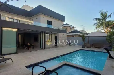 Sobrado com 4 dormitórios à venda, 295,74m² - condomínio terras de san marco - taubaté/sp