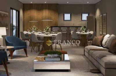 Apartamento com 2 dormitórios à venda, 75,50m² - jardim das nações - taubaté/sp