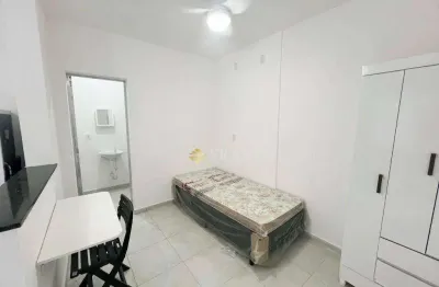 Kitnet com 1 dormitório para alugar, 20 m² - independência - taubaté/sp