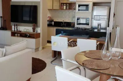 Apartamento com 2 dormitórios à venda, 77,25m² - centro - taubaté/sp