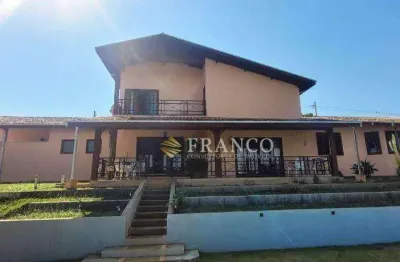 Sobrado com 4 dormitórios à venda, 430 m² - chácaras cataguá - taubaté/sp